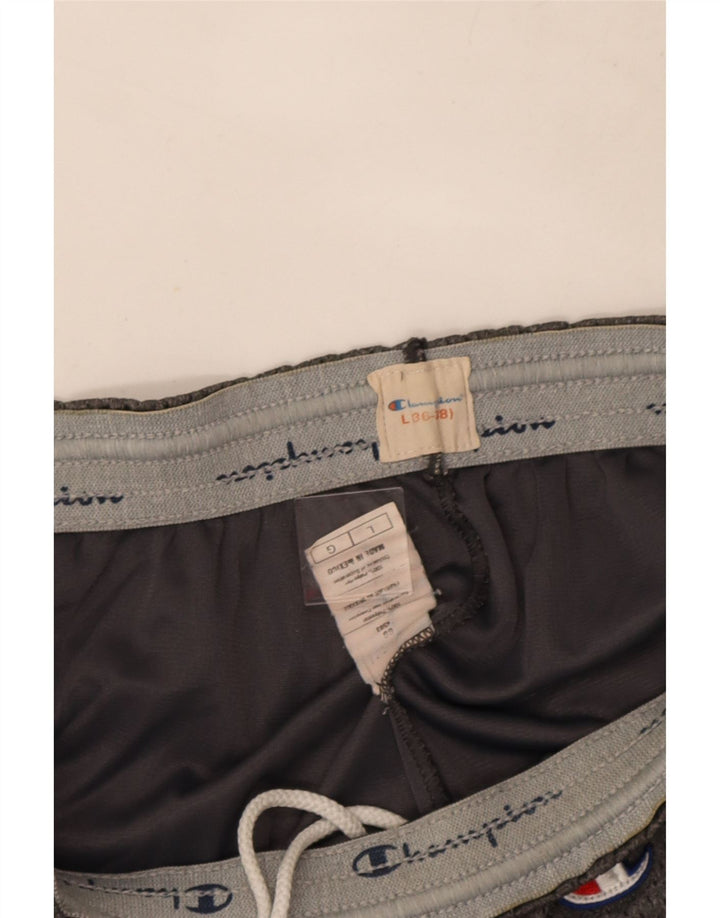 Pantaloni scurți sport Champion pentru bărbați, mari, gri, poliester