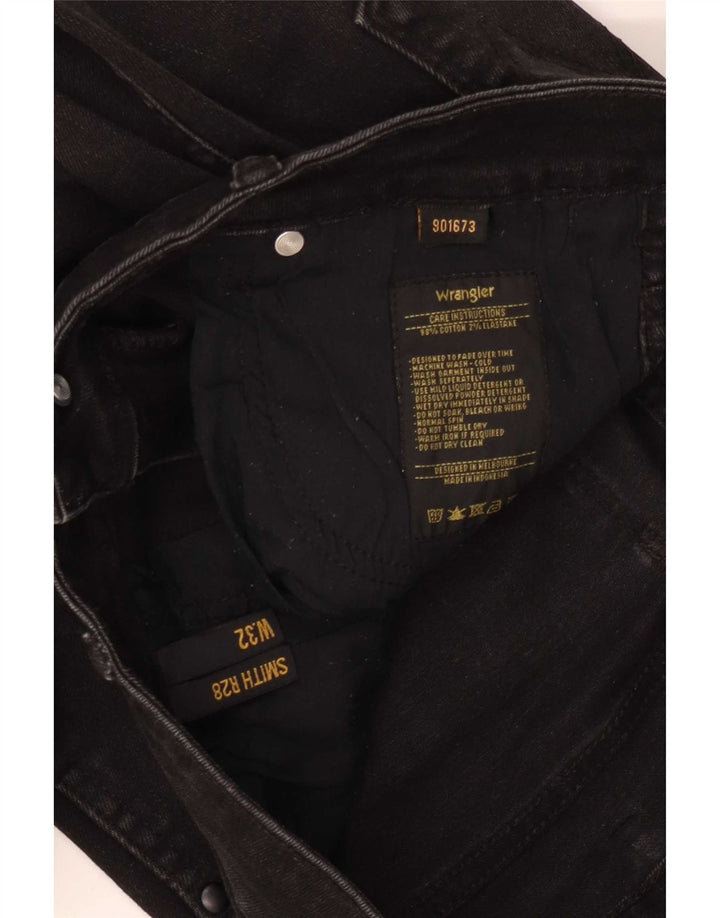 Blugi slim pentru femei Wrangler W32 L28 bumbac negru