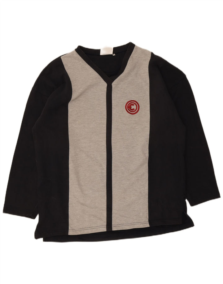 Jachetă de trening Chiemsee pentru bărbați, XL, bumbac color bloc negru