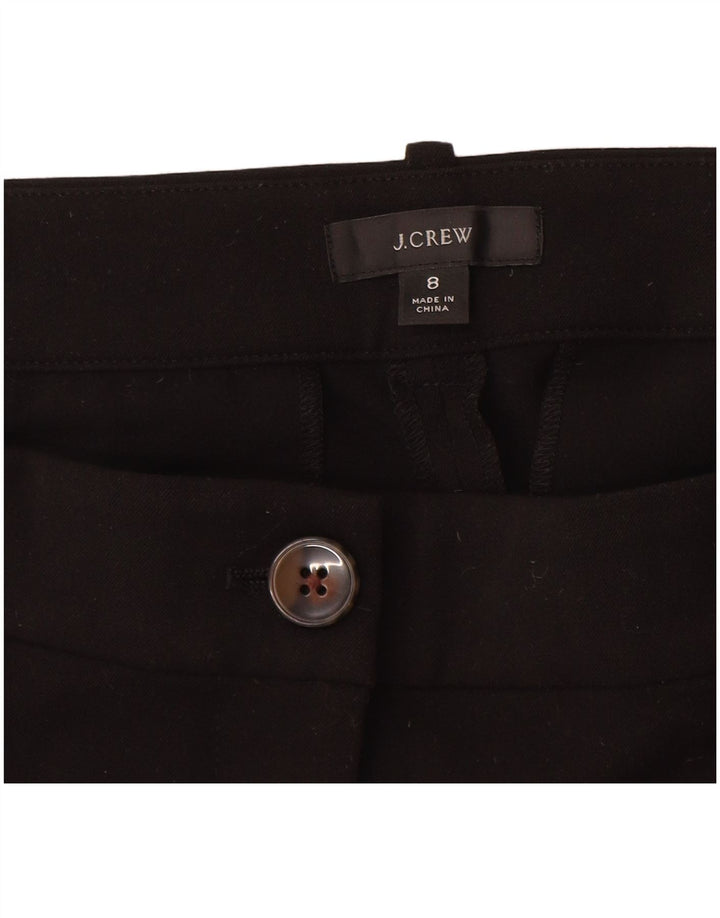 Pantaloni chino subțiri pentru femei J. CREW US 8 Medium W28 L27 Poliester negru
