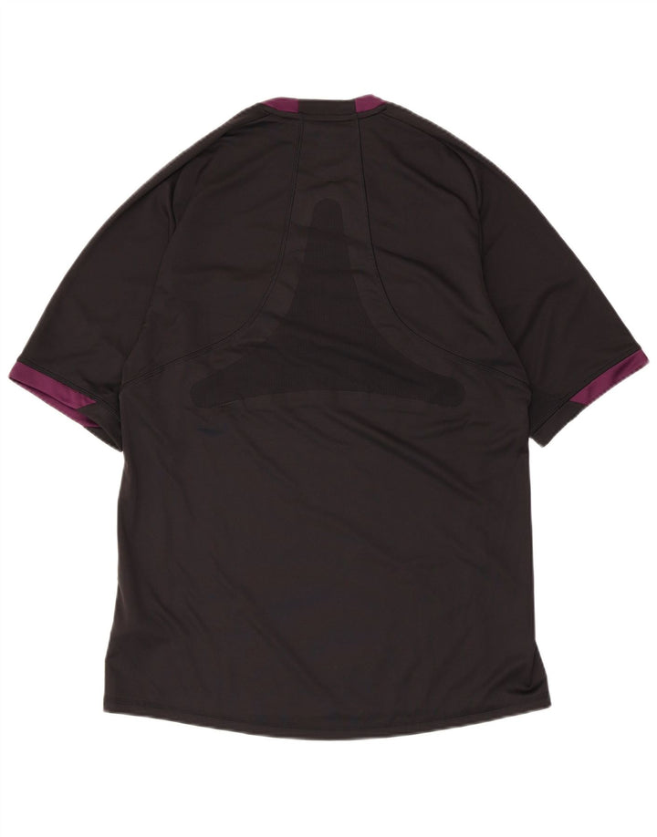 Tricou Adidas Climacool pentru bărbați Top Mediu Negru Poliester Bloc de culoare
