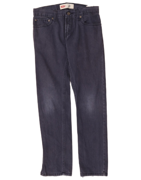 Blugi Levi's Boys 511 Slim 11-12 ani W26 L26 bleumarin bumbac