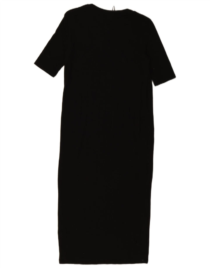 Rochie Maxi pentru Damă Zara UK 8 Mic Negru Poliester