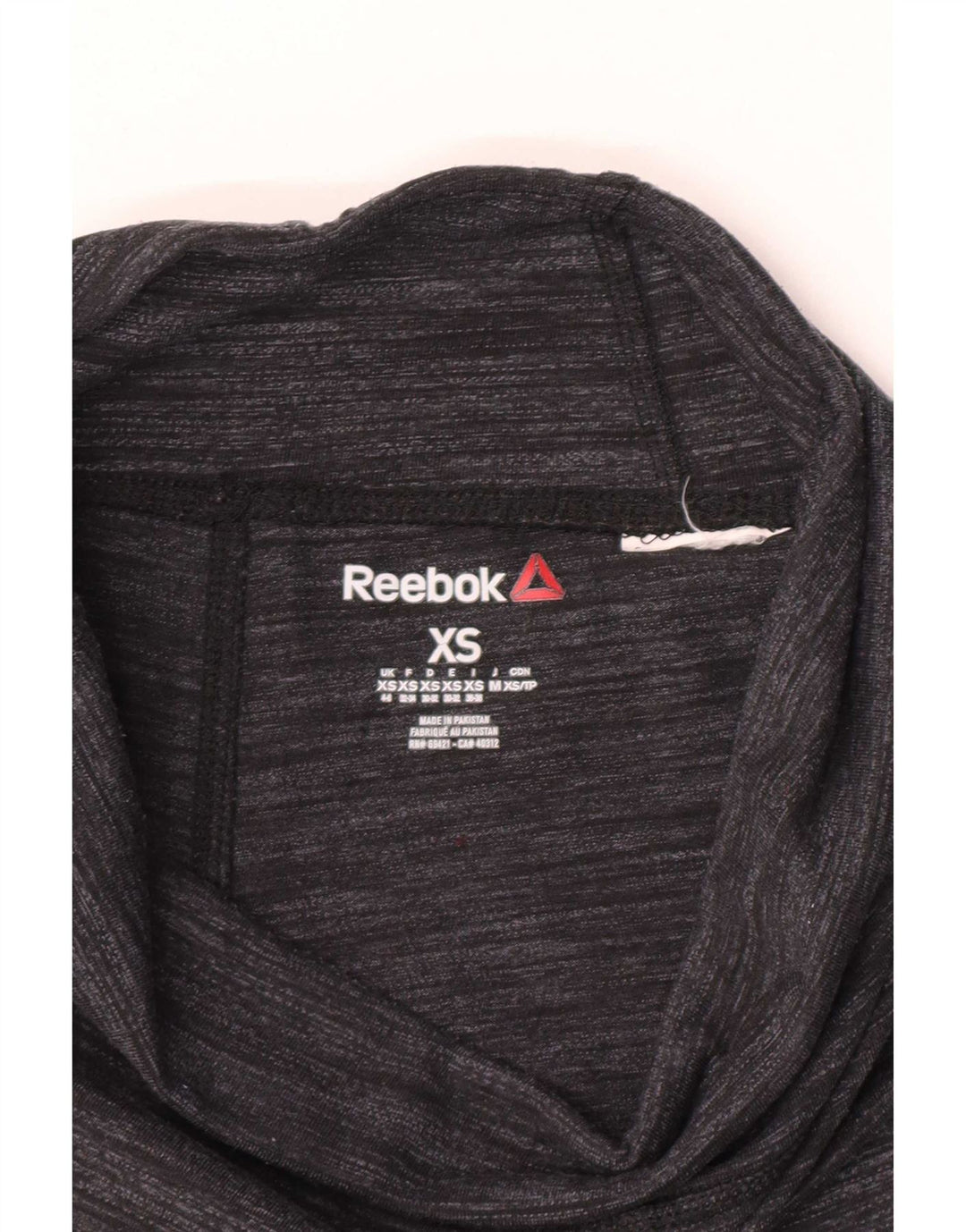 Leggings pentru femei Reebok UK 4/6 XS, gri pete