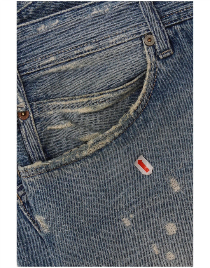 REPLAY Blugi slim 901 distressed pentru bărbați L33 L34 Bumbac albastru