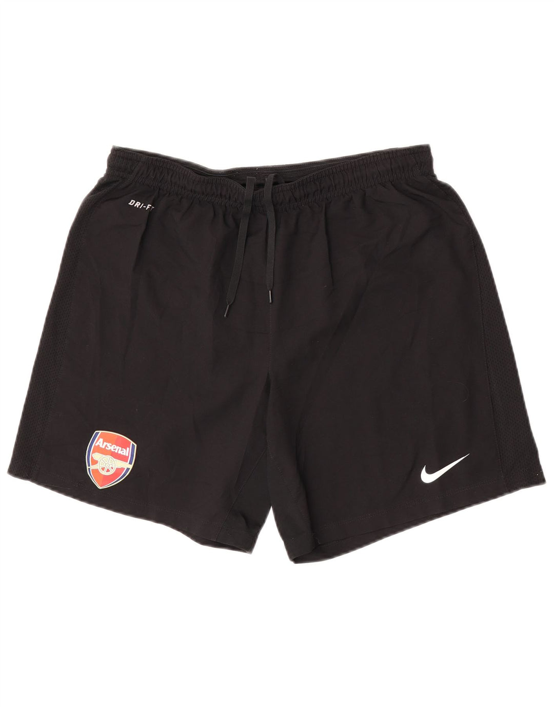 Pantaloni scurți sport Nike Arsenal pentru bărbați, poliester mediu negru