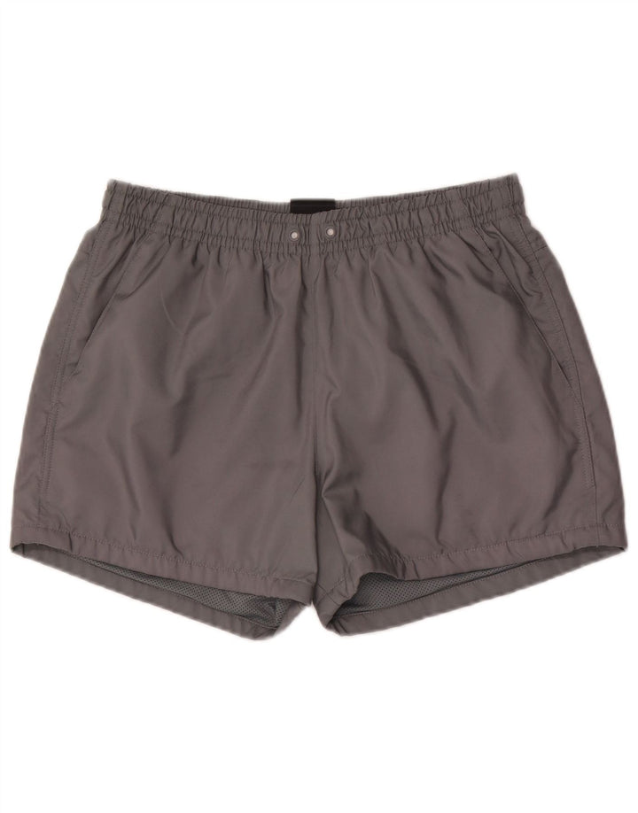 Pantaloni scurți de înot Nike pentru bărbați, gri mediu, poliester
