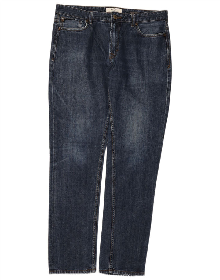 Blugi slim pentru bărbați Fat Face L36 L33 Bumbac bleumarin