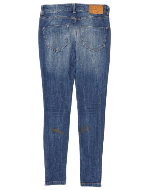 Blugi skinny dama Zara EU 34 2XS L24 L27 Bumbac albastru
