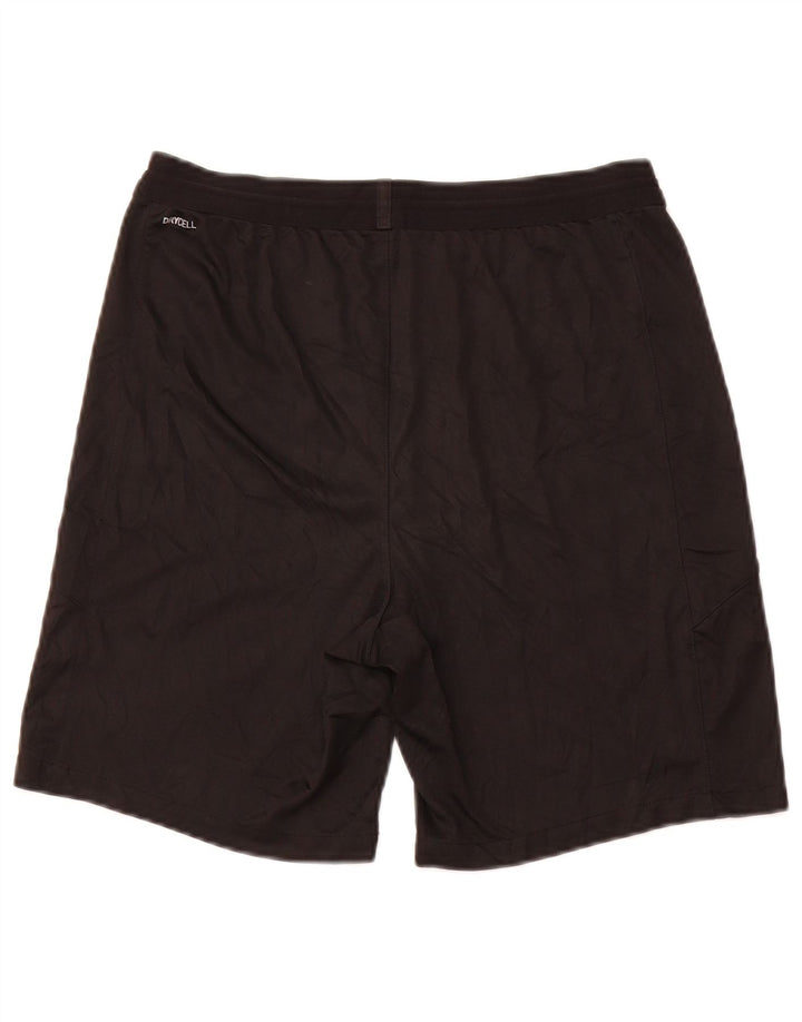 Pantaloni scurti sport PUMA BVB Dortmund pentru femei, mediu negru