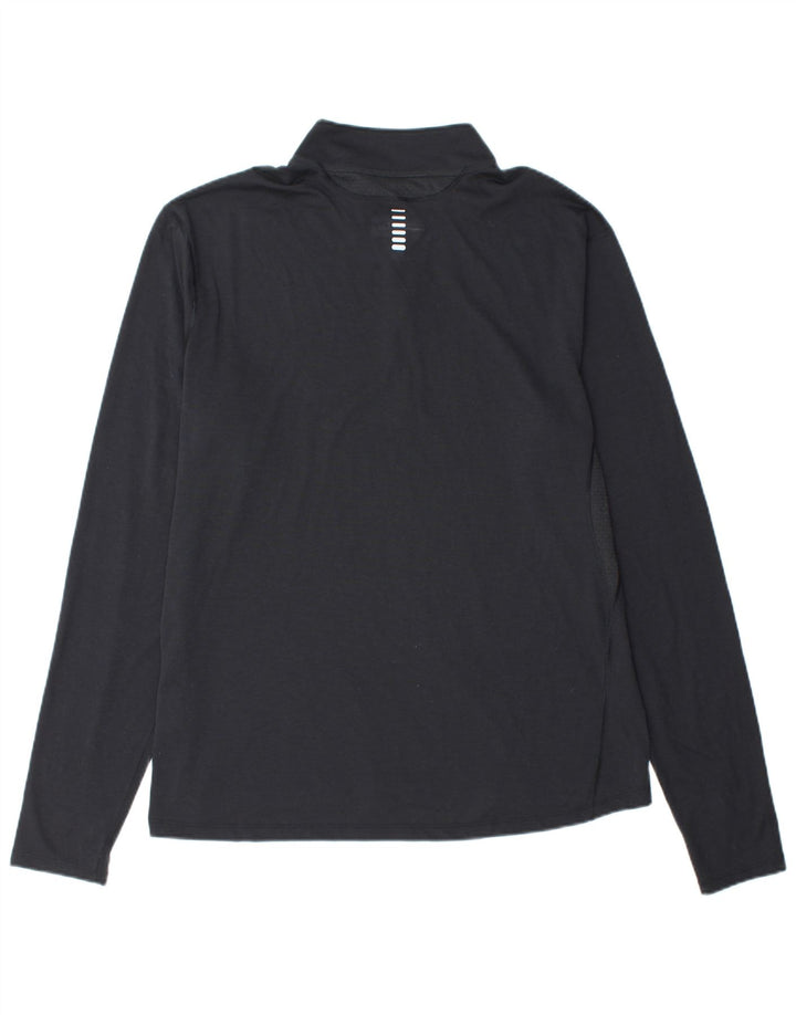 Pantalon de trening pentru bărbați UNDER ARMOUR Heat Gear cu fermoar și gât, XL, negru