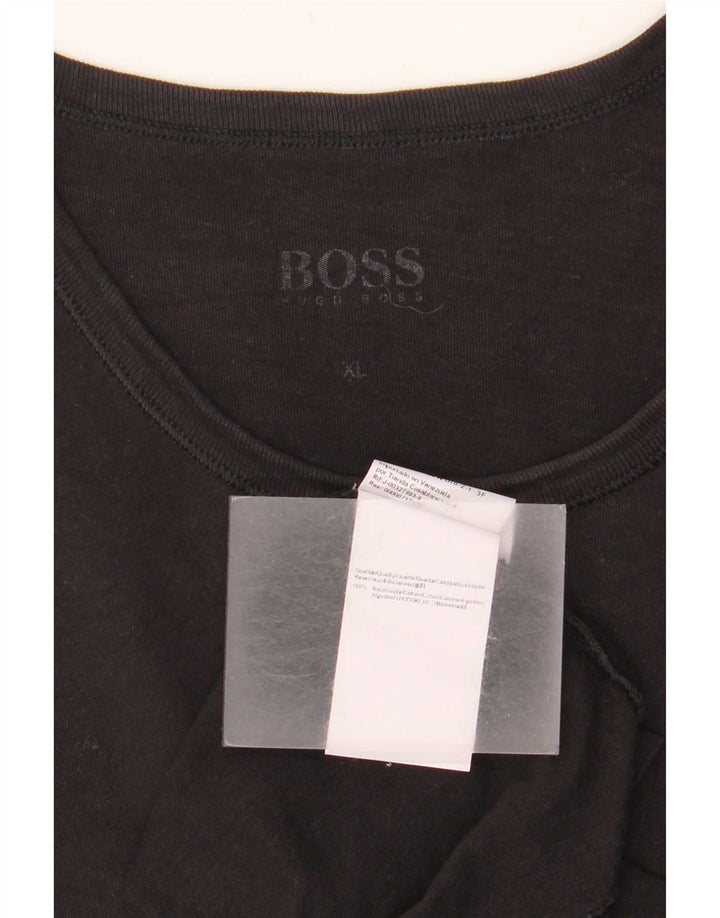 Tricou pentru bărbați Hugo Boss Top XL Negru Elastan