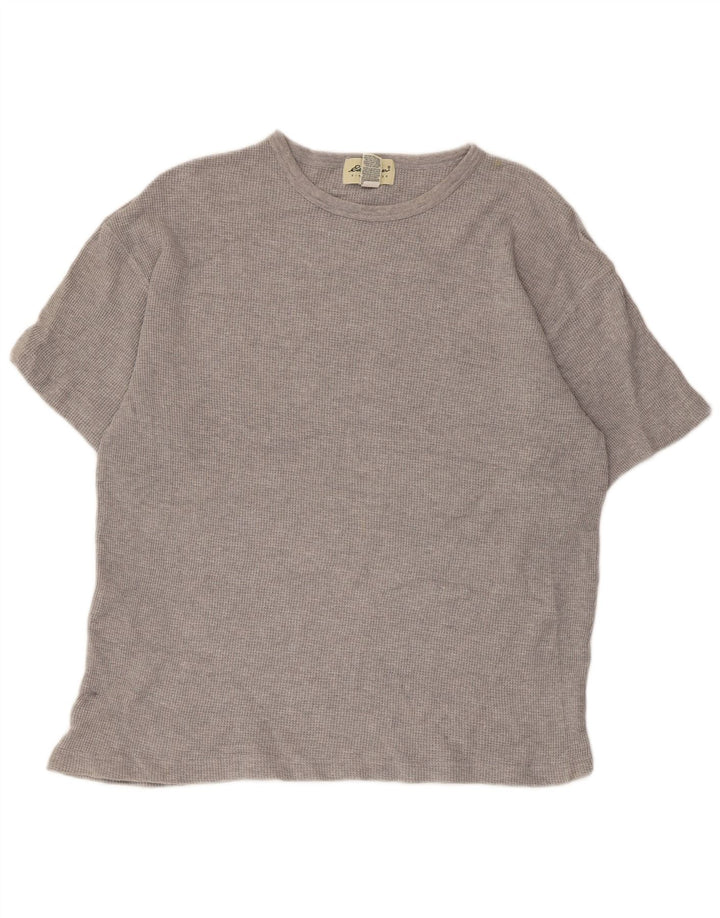 EDDIE BAUER Tricou Bărbați Top Bumbac Gri Mediu