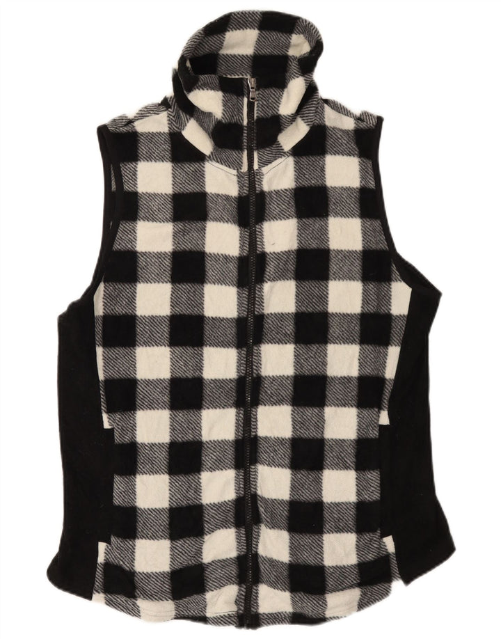 Gilet pentru femei Chaps din lână UK 16, mare, negru, poliester