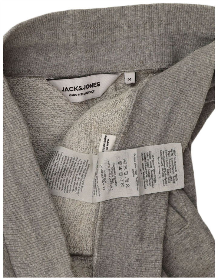 JACK & JONES Pantaloni de trening cargo pentru bărbați Joggeri din bumbac gri mediu