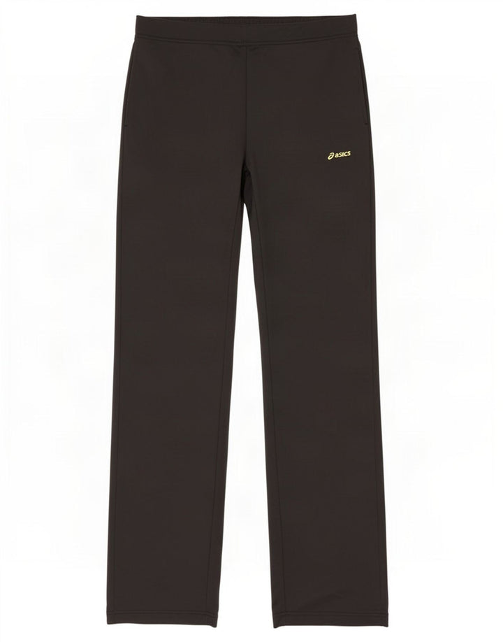 Pantaloni de trening Asics pentru femei UK 12 Poliester mediu negru