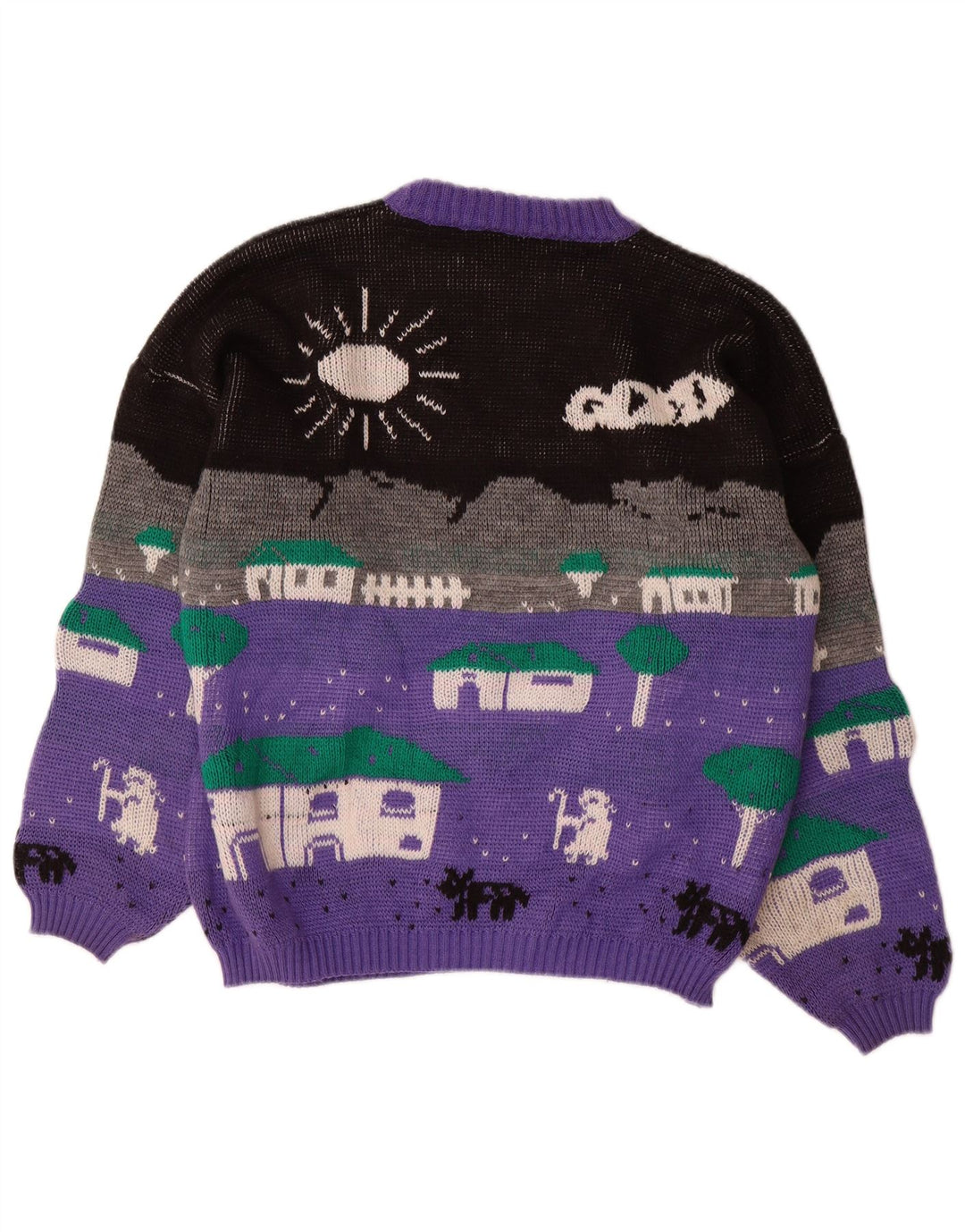 ALTA MODA Pulover cu gât roșu pentru femei UK 16, mare, violet