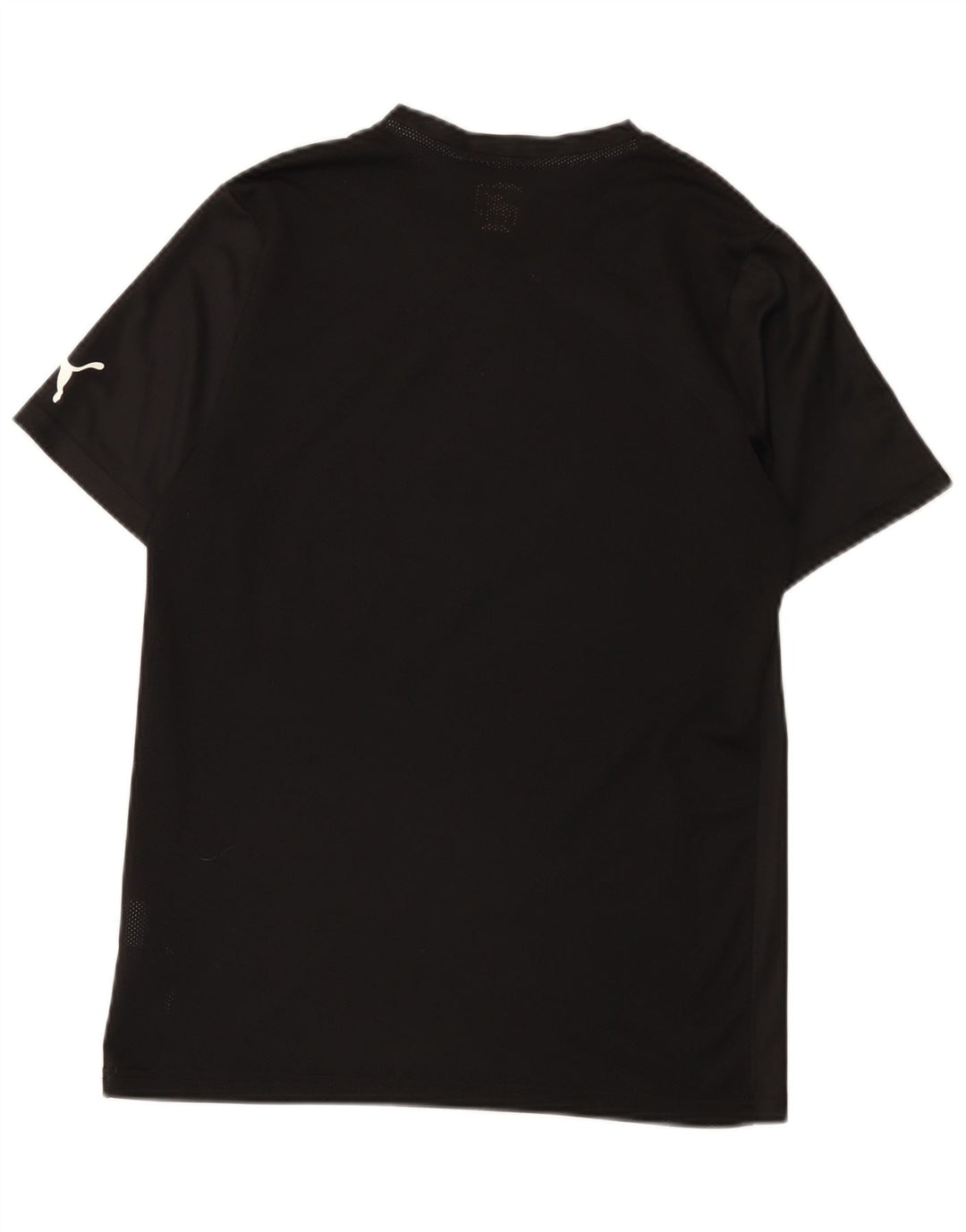 Tricou pentru bărbați Puma Top Mediu Negru Poliester Bloc de culoare