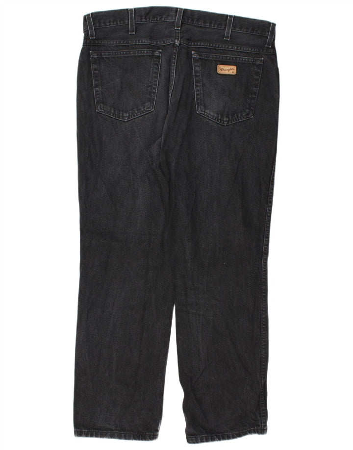 Blugi drepti pentru bărbați WRANGLER W36 L30 gri