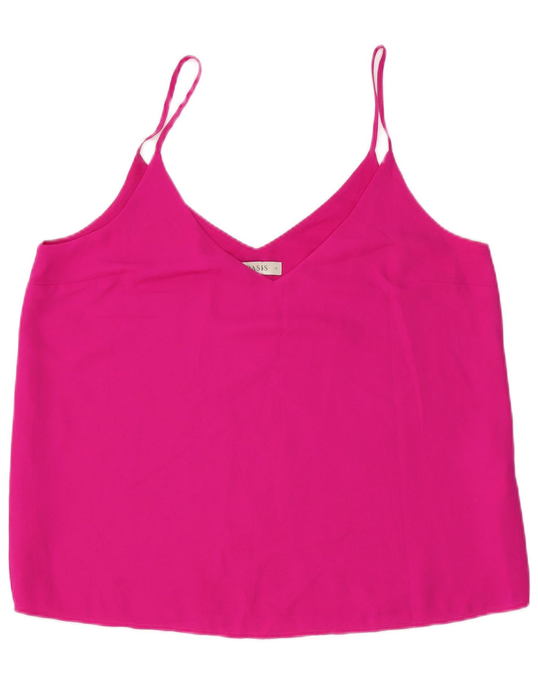 Oasis Crop Cami Top pentru femei UK 18 XL roz poliester