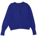 Pulover cardigan pentru femei Marks & Spencer UK 14 Medium Blue Viscose