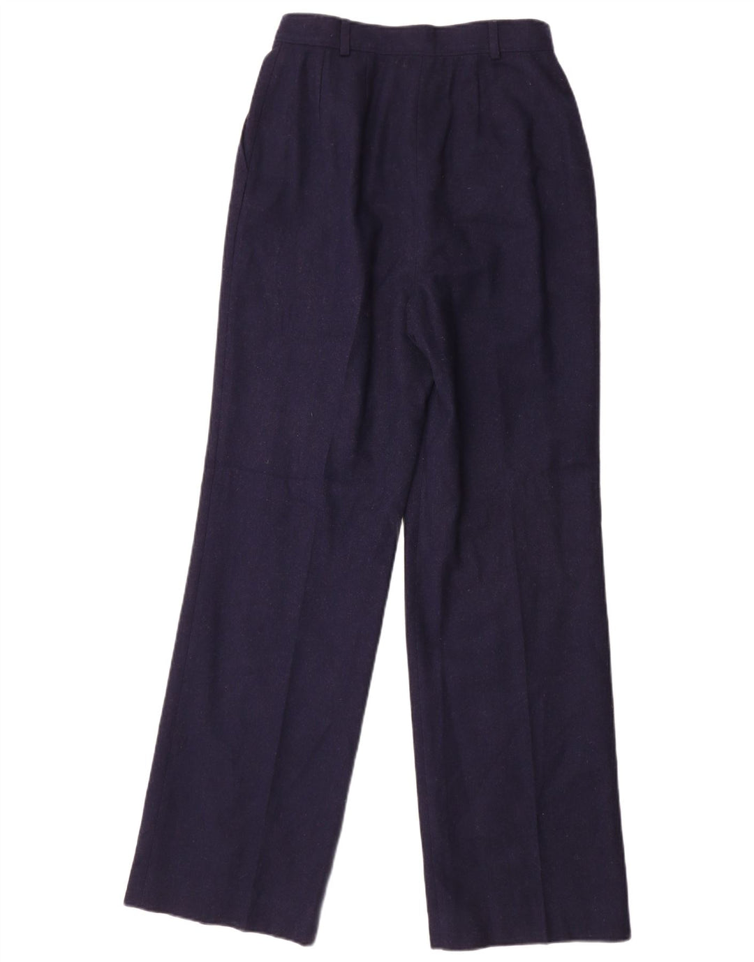 Pantaloni chino pentru femei Pendleton L26 L32 Lână virgină bleumarin
