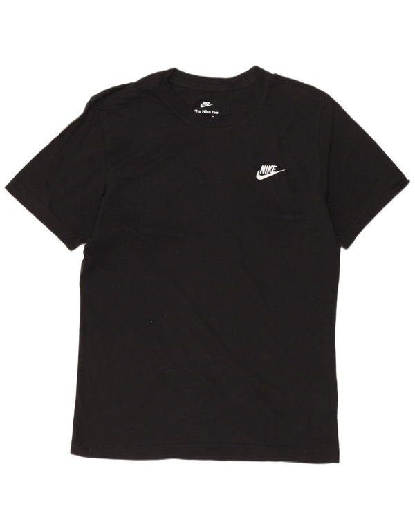 Tricou pentru bărbați NIKE Top mic, negru, bumbac