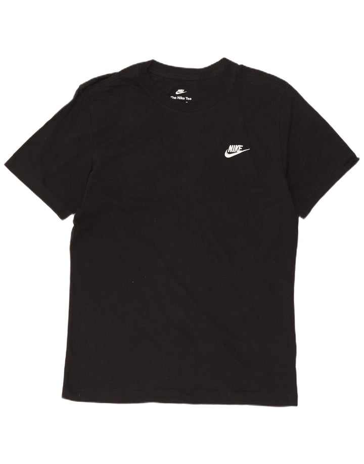 Tricou pentru bărbați NIKE Top mic, negru, bumbac