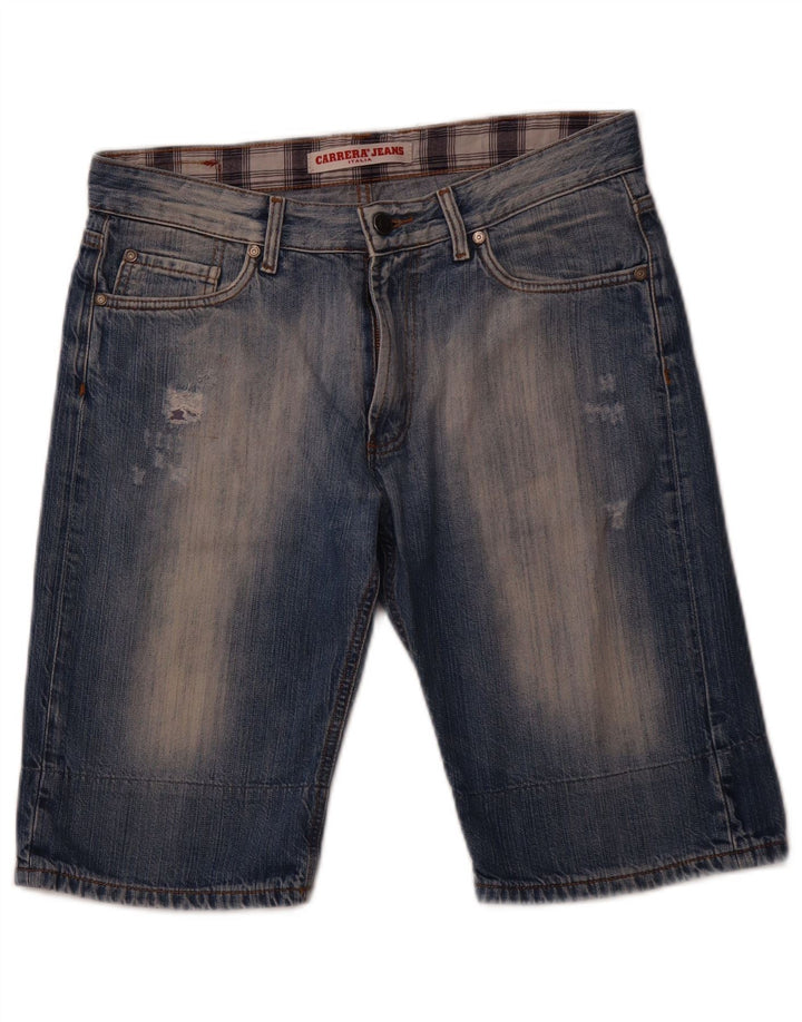 CARRERA Pantaloni scurți din denim învechit pentru bărbați IT 48 Medium W33 Bumbac albastru