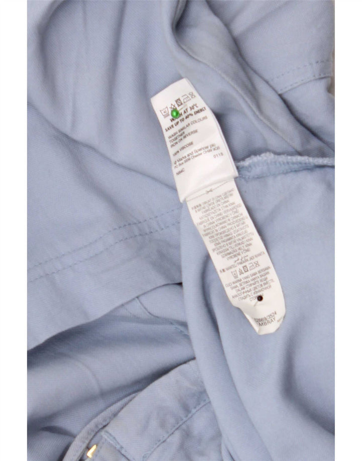 Geacă bomber supradimensionată pentru femei Marks & Spencer UK 12 Medium Blue Viscose