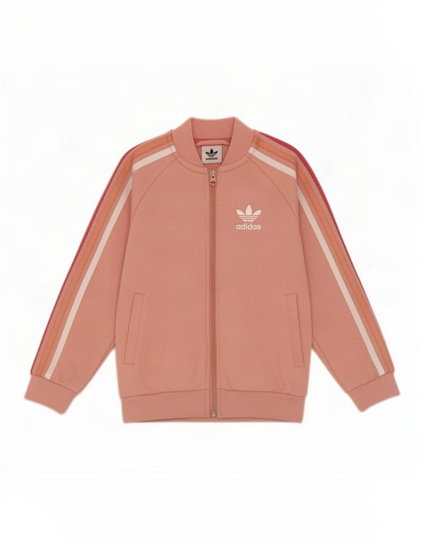 Jachetă Adidas Fete Trening Top 6-7 Ani Roz Bumbac