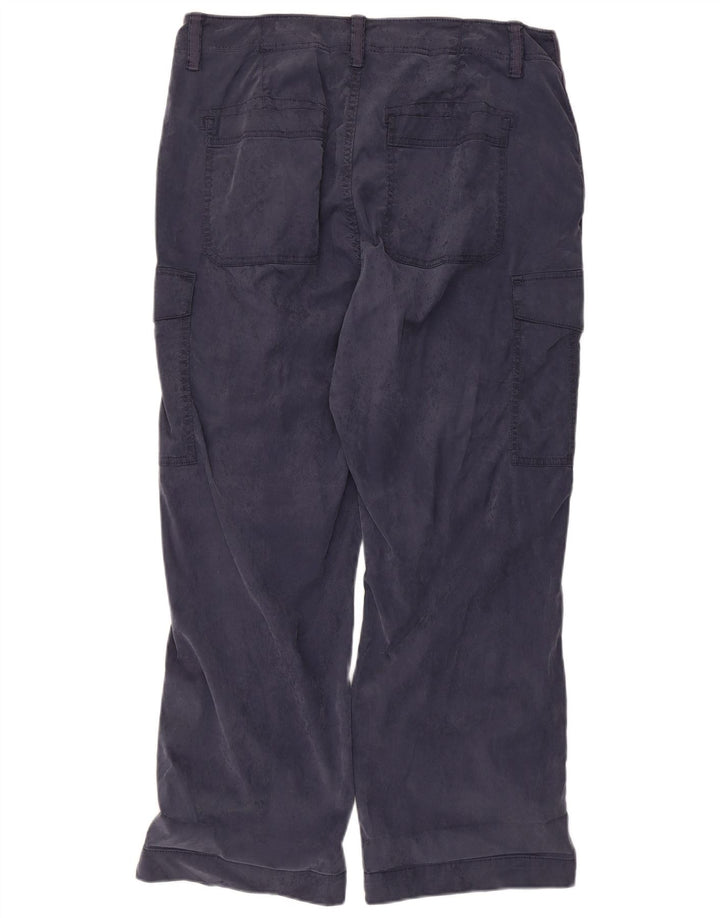 Pantaloni cargo pentru femei Marks & Spencer US 16 Large W34 L27 Bleumarin