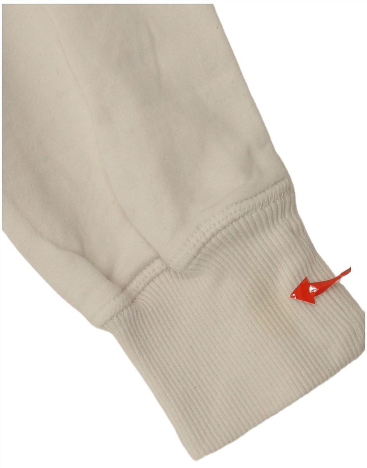 Pulover pentru bărbați Converse Graphic Hoodie, mediu alb, bumbac