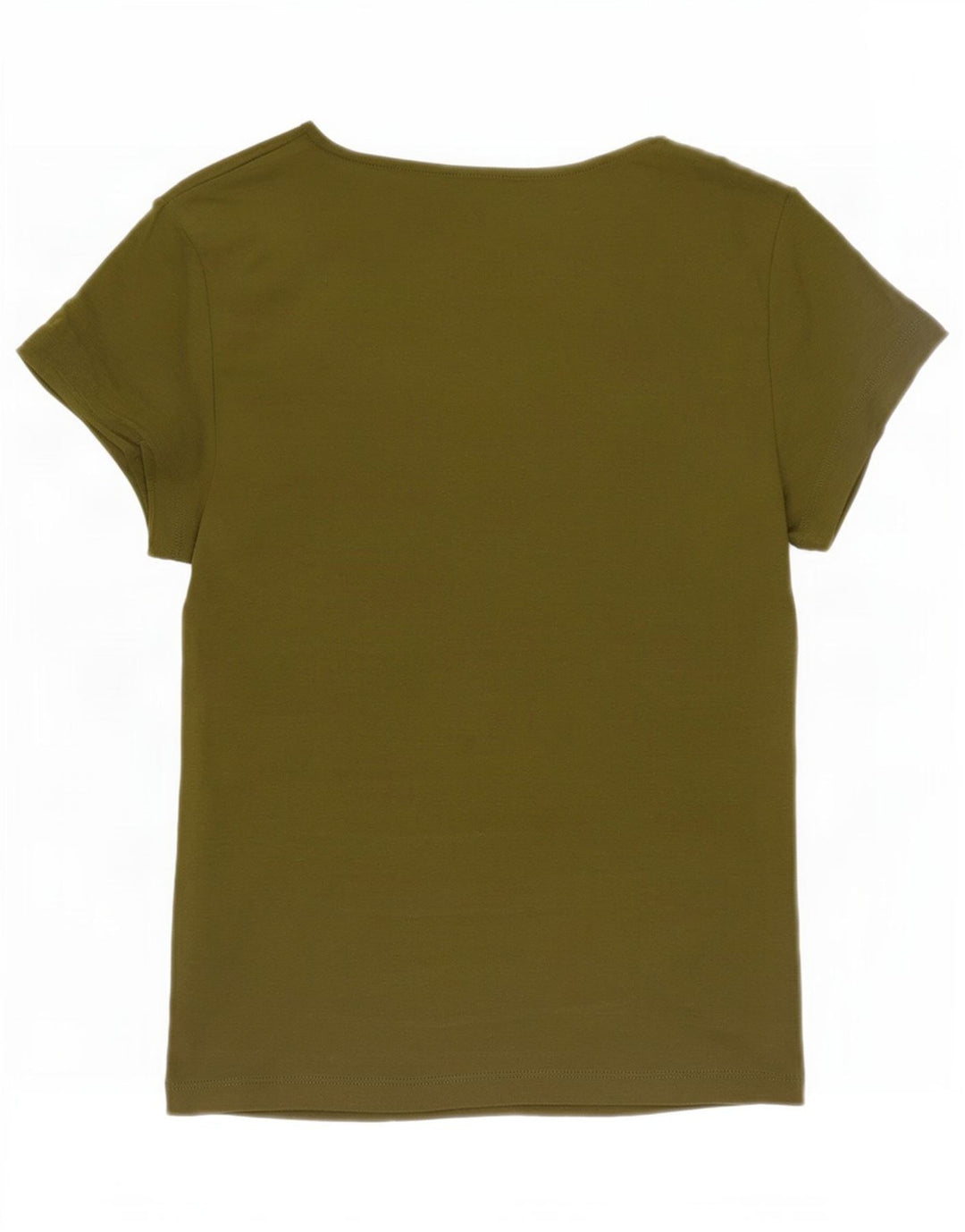 Tricou pentru femei Marks & Spencer Top UK 10 Small Khaki Bumbac