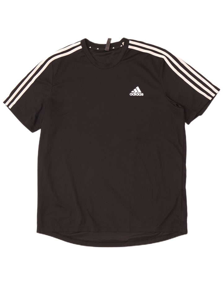 Tricou pentru bărbați Adidas Aeroready Top XL Poliester negru