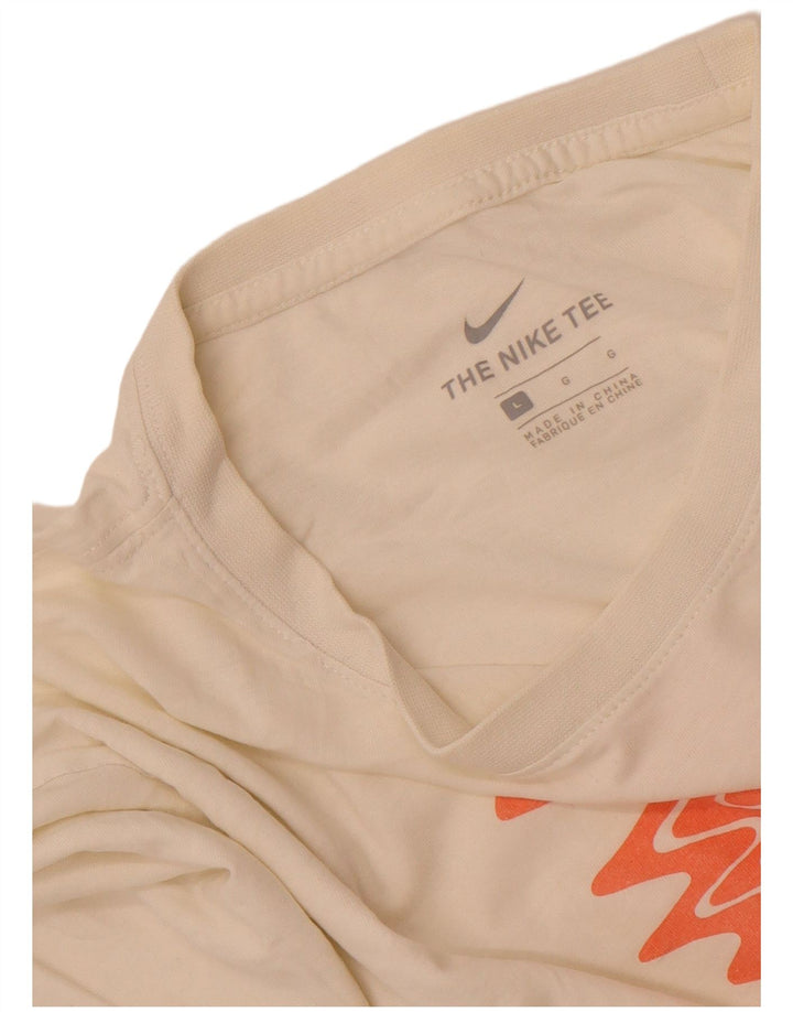Tricou grafic Nike pentru bărbați Top mare alb