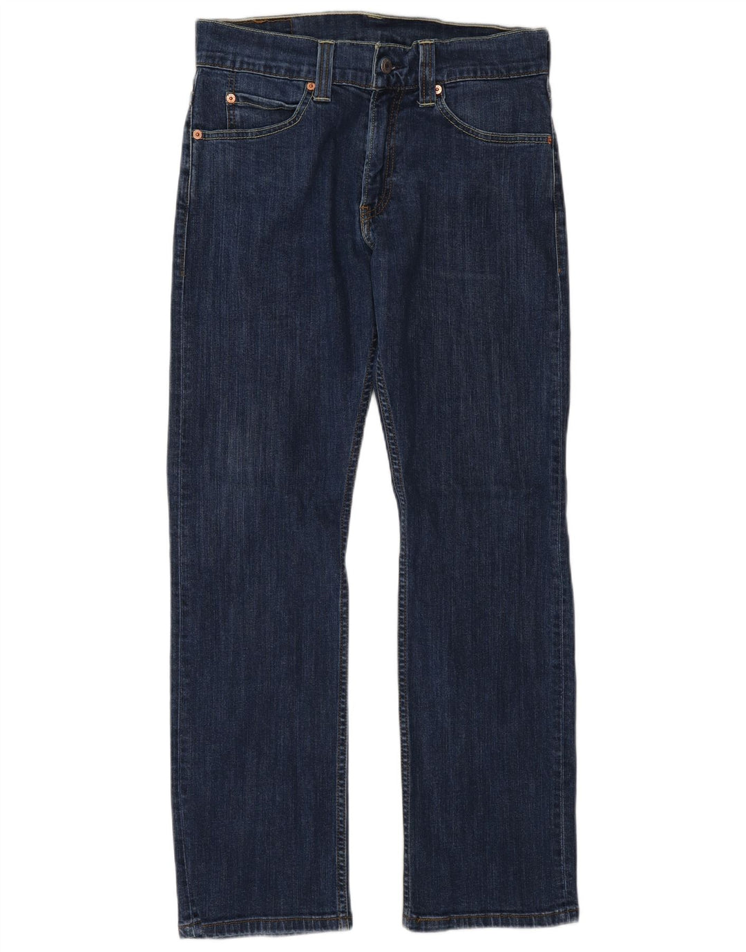 Blugi drepti pentru femei Levi's 506 W30 L30 Bumbac albastru