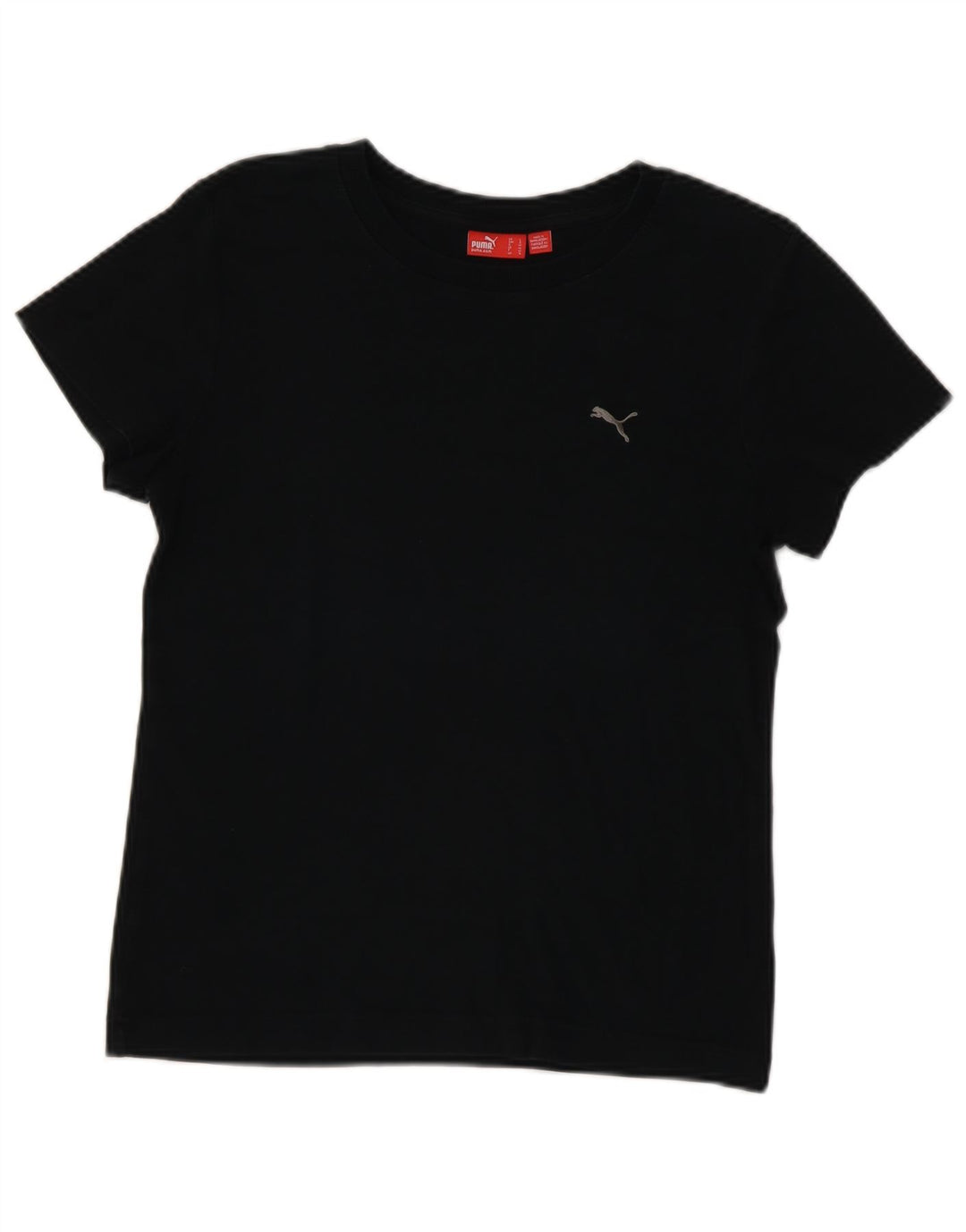Tricou Puma Femei Top UK 14 Medium Black Bumbac