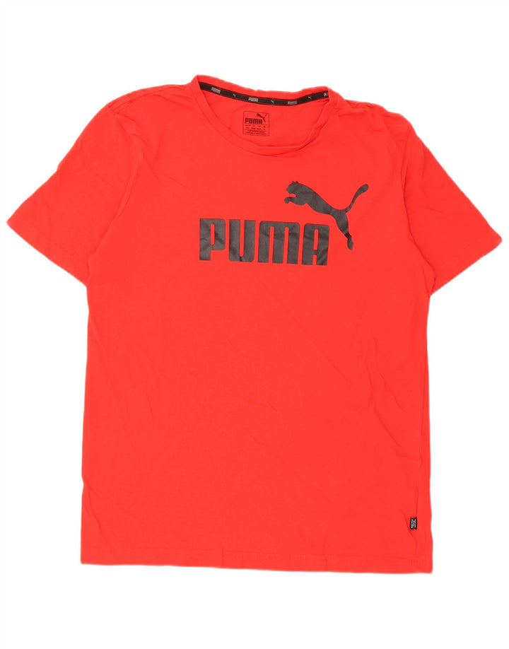 Tricou grafic Puma pentru bărbați Top, bumbac roșu mediu