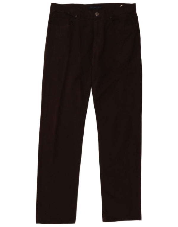 Pantaloni casual drepti pentru bărbați Trussardi W36 L34 maro