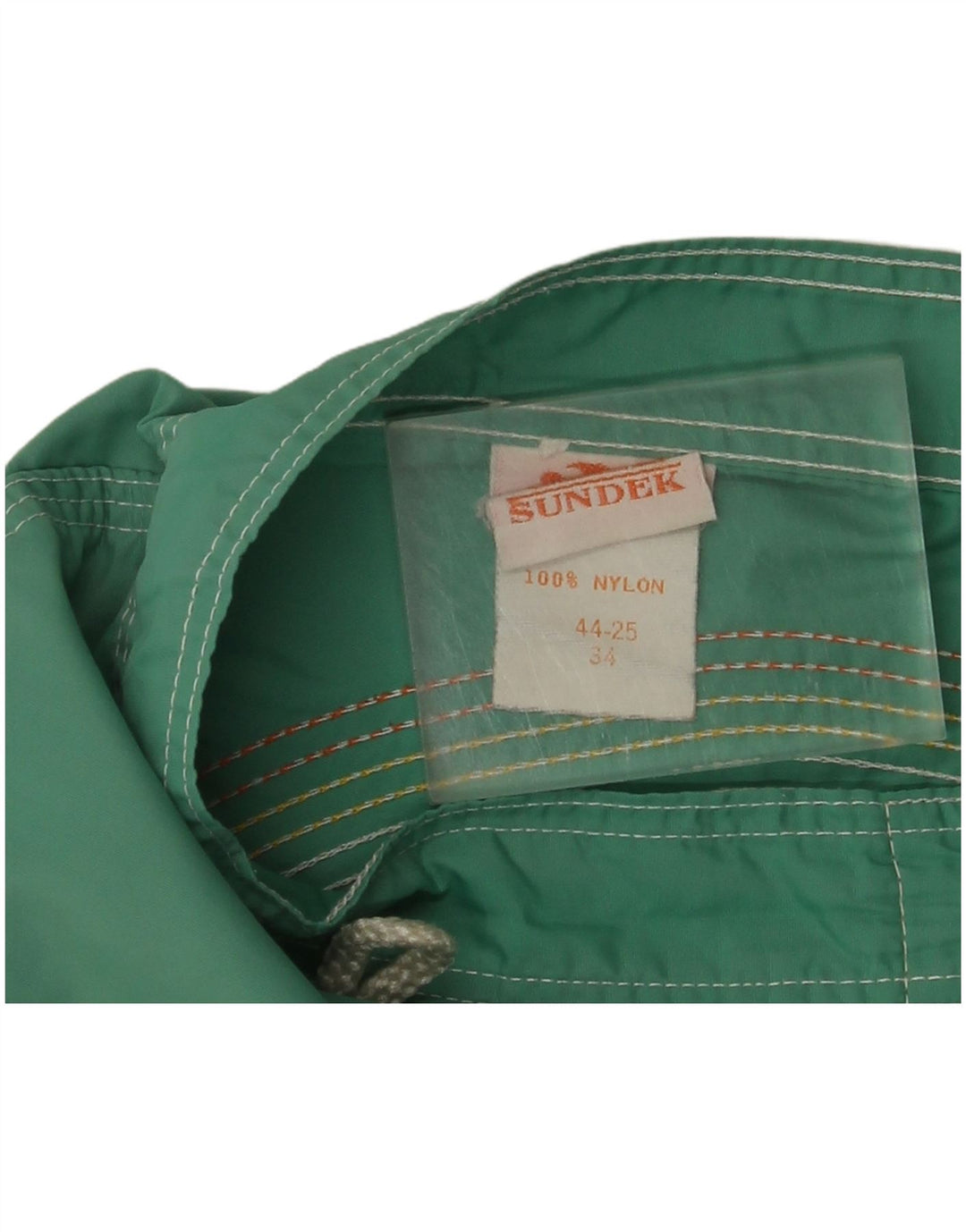 Sundek Pantaloni scurți de înot pentru bărbați, nailon verde mari