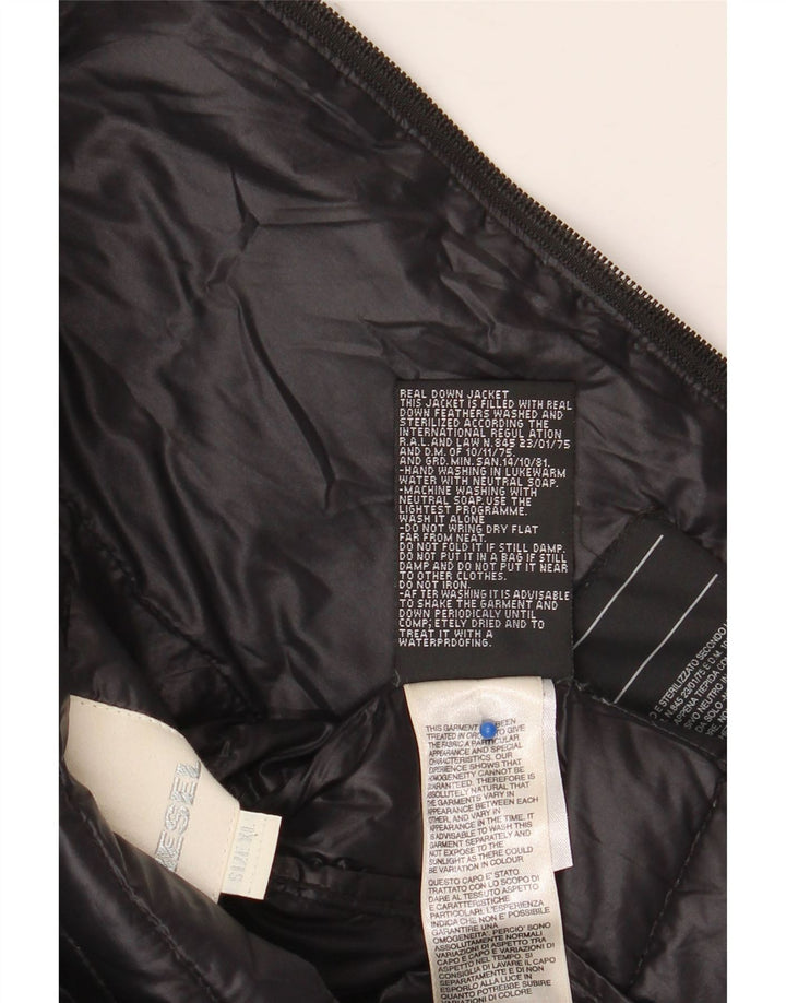 Jachetă căptușită pentru fete DIESEL 11-12 ani XL Nylon negru