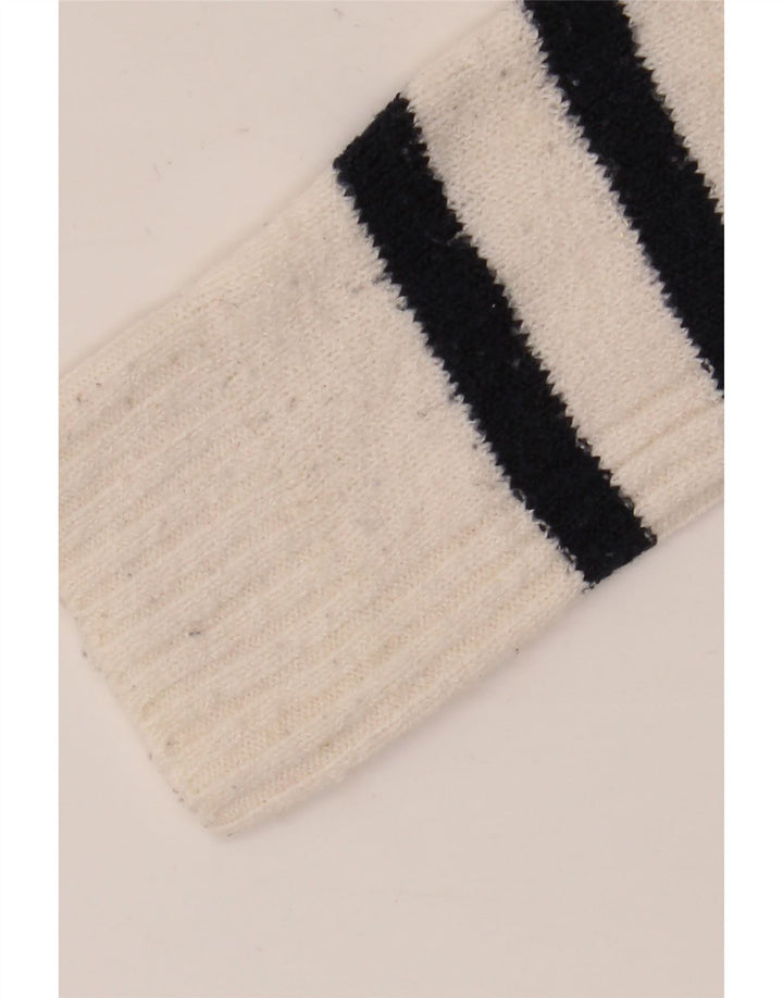Pulover pentru femei Marks & Spencer cu decolteu triplu UK 14 Medium Off White