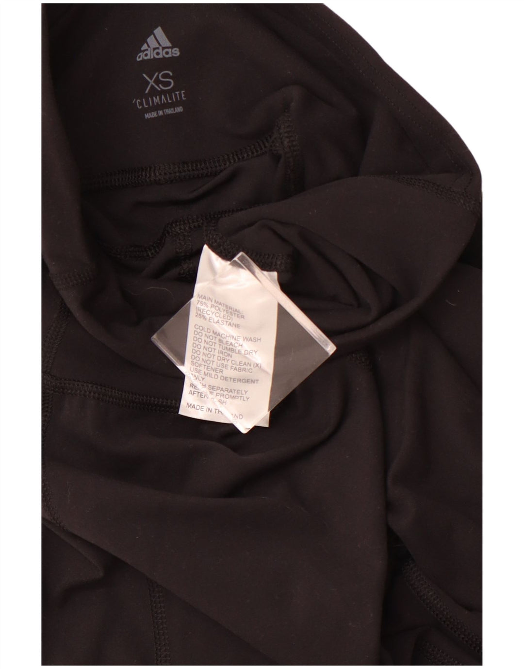 Leggings Climalite ADIDAS pentru femei UK 6 XS poliester cu dungi negre