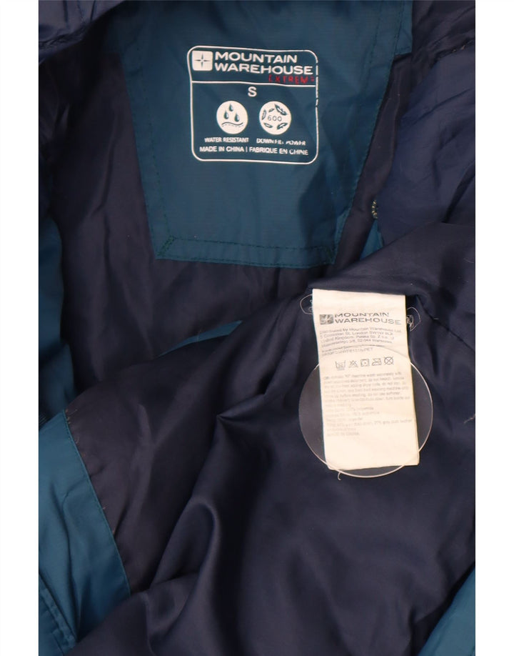 Jachetă căptușită cu glugă pentru bărbați Mountain Warehouse UK 36 Small Blue Colorblock