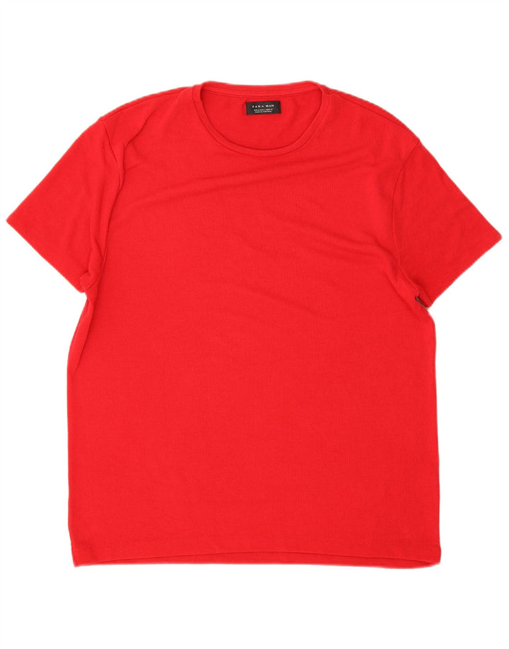 Tricou pentru bărbați Zara Top mare roșu