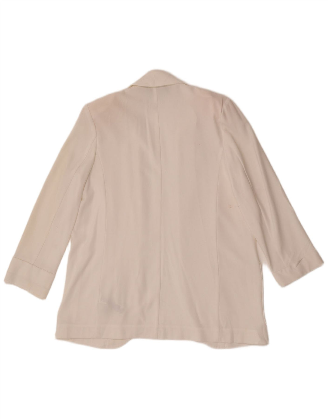 Jachetă pentru femei Marks & Spencer Open Blazer UK 10, poliester alb mic