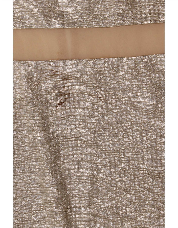 Rochie Oasis pentru femei UK 12 Medium Silver Chevron Poliester