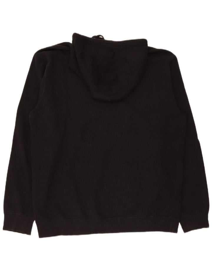 Pulover cu glugă grafic pentru bărbați Hurley XL, poliester negru