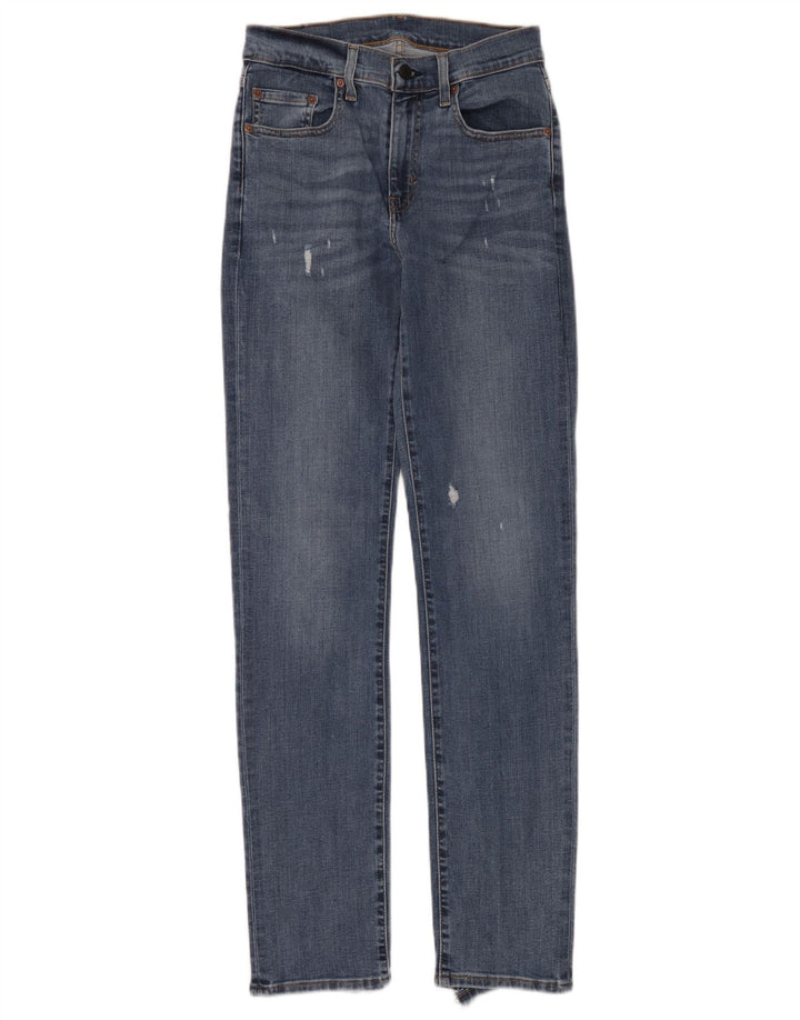 Blugi slim pentru femei Levi's Distressed W26 L32 Blue